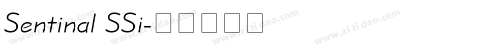 Sentinal SSi字体转换
